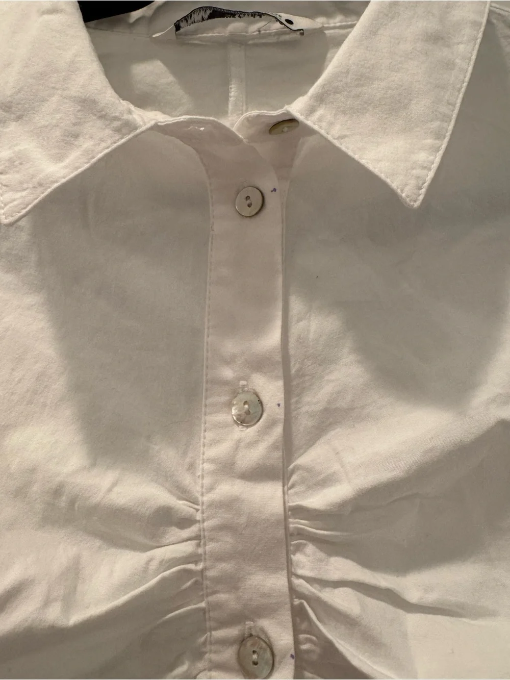 💟Zara Cropped Button-Up💟 - Picture 5 of 7